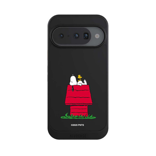 Google Pixel 10 NIVOcore Snoopy and Woodstock Classic transparent