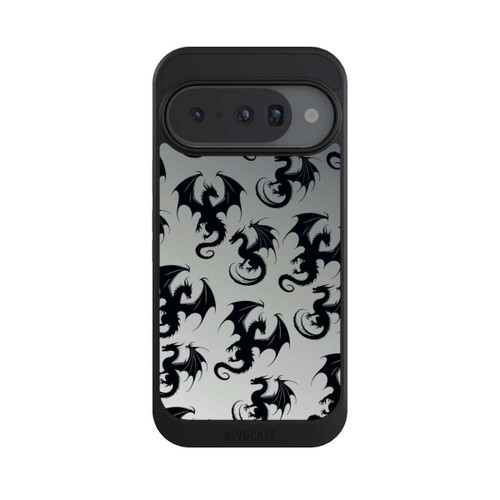 Google Pixel 10 NIVOcore Dragon Pattern Grey