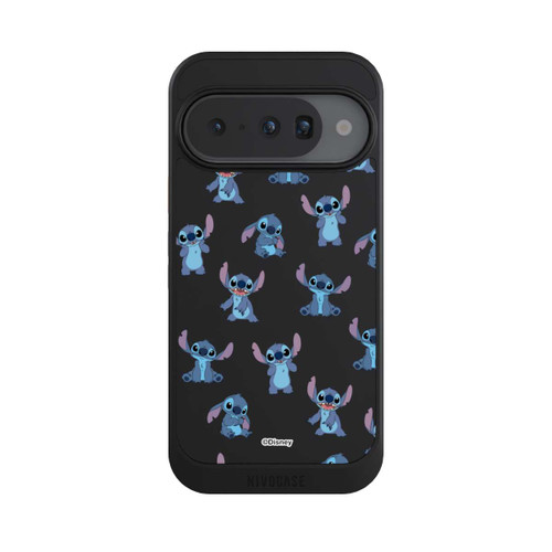 Google Pixel 10 NIVOcore Stitch Faces Pattern Transparent