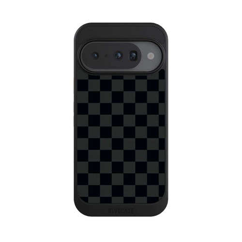 Google Pixel 10 NIVOcore motif en damier noir