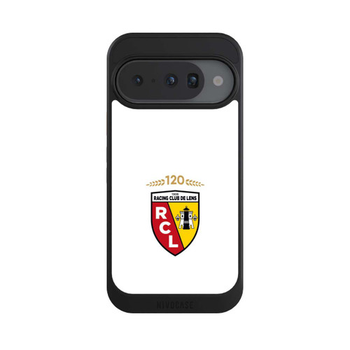 Google Pixel 10 NIVOcore RC Lens 120 Jahre Jubiläums Logo weiß