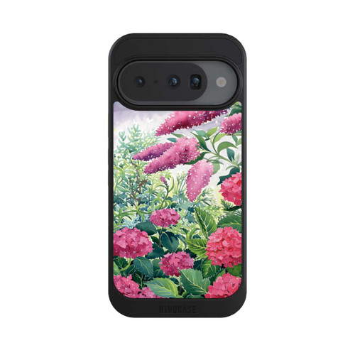 Google Pixel 10 NIVOcore Garden Hydrangeas and Buddleia by Christopher Ryland