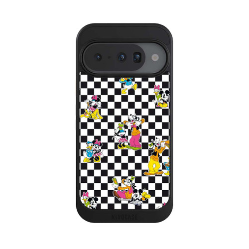 Google Pixel 10 NIVOcore Donald and Friends Pattern Black and White