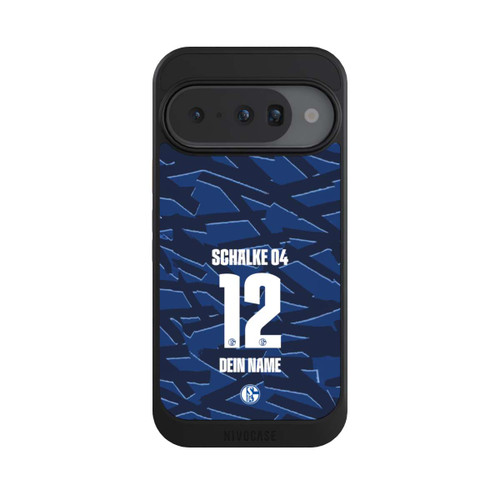 Google Pixel 10 NIVOcore Schalke 04 Trikot Personalisierbar 25-26