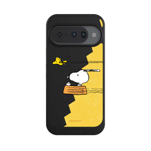 Google Pixel 10 NIVOcore Peanuts-Snoopy und Woodstock Transparent