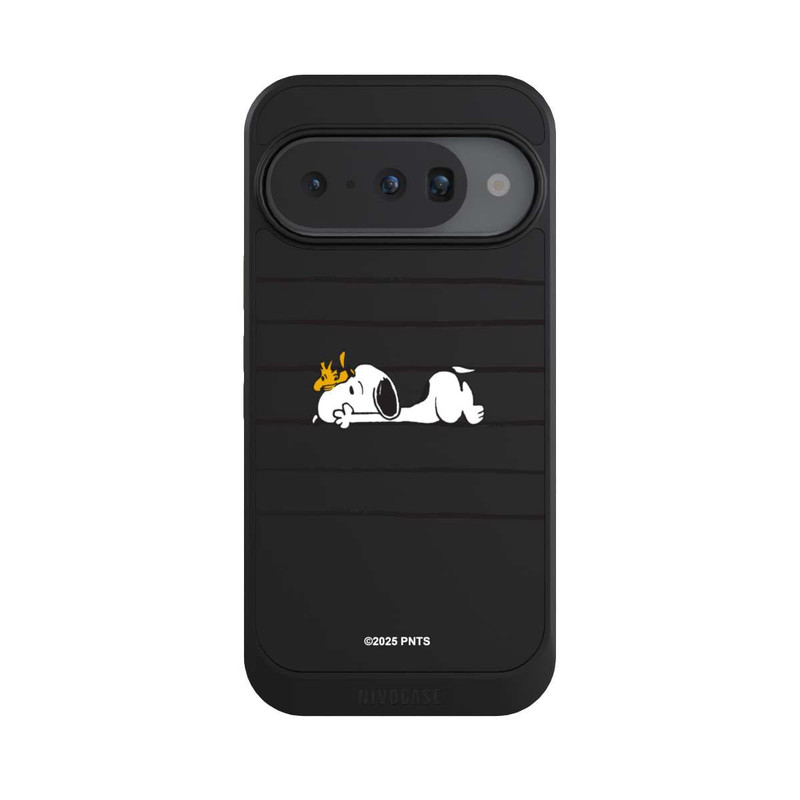 Pixel 10 NIVOcore Snoopy Woodstock Stripes Peanuts Transparent