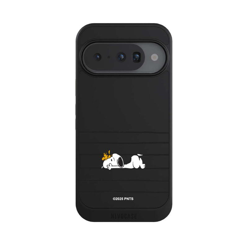 Pixel 10 NIVOcore Snoopy Woodstock Streifen Peanuts Transparent