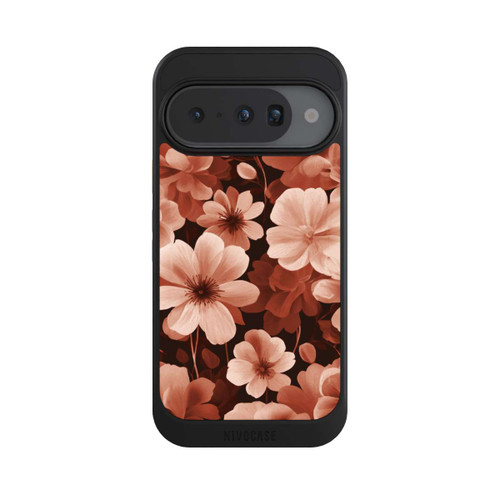 Google Pixel 10 NIVOcore Rote Negativblumen mit KI