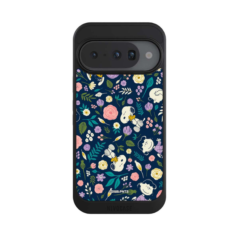 Pixel 10 NIVOcore Peanuts Dark Flower Pattern