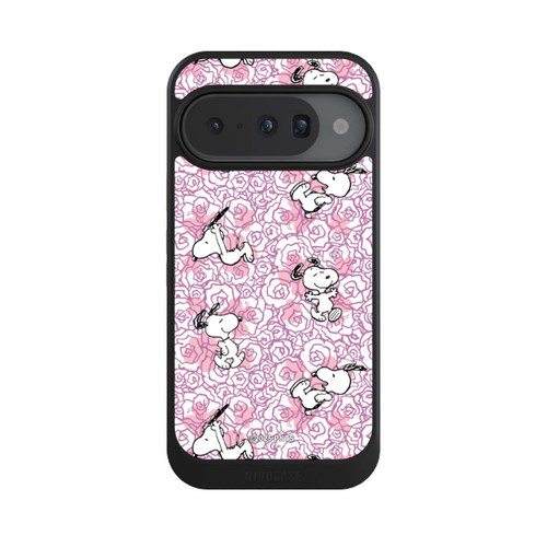 Google Pixel 10 NIVOcore Peanuts Pink Roses Pattern