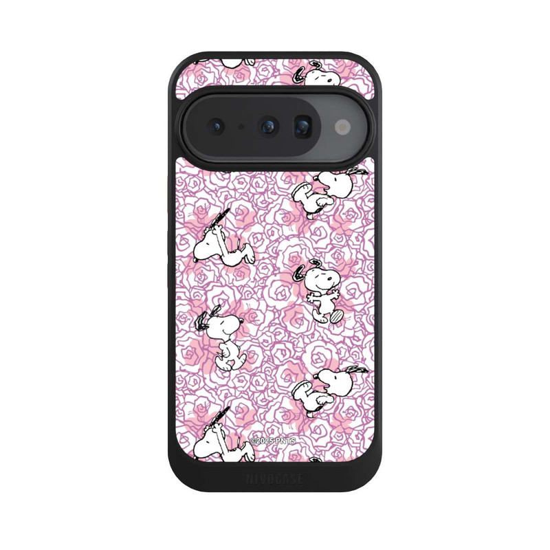 Pixel 10 NIVOcore Peanuts Pink Roses Pattern