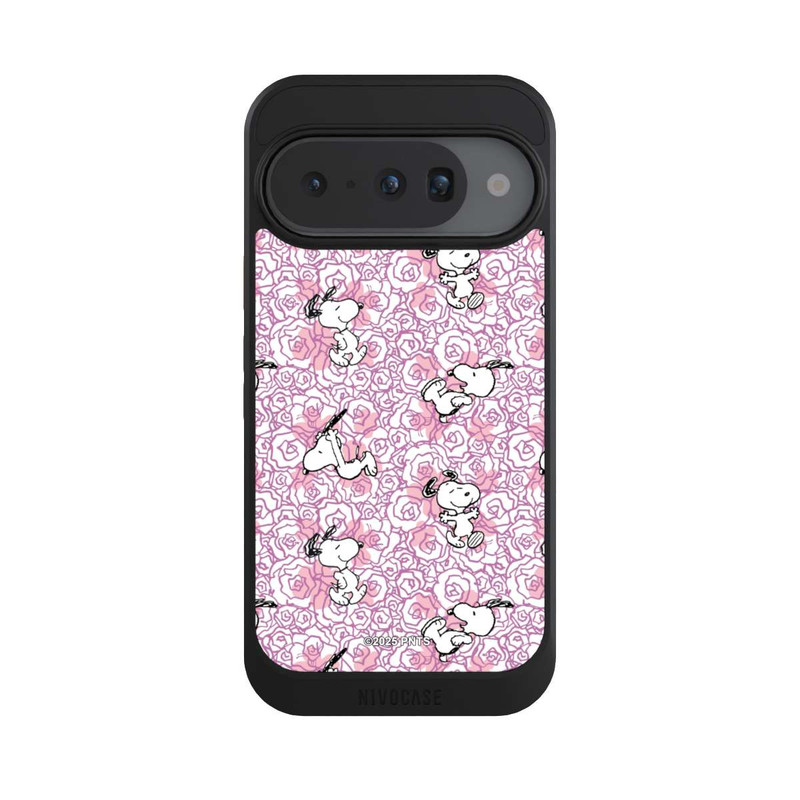 Pixel 10 NIVOcore Peanuts Pink Roses Pattern