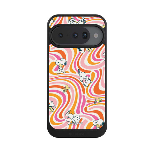 Google Pixel 10 NIVOcore Peanuts Hippie Pattern Orange