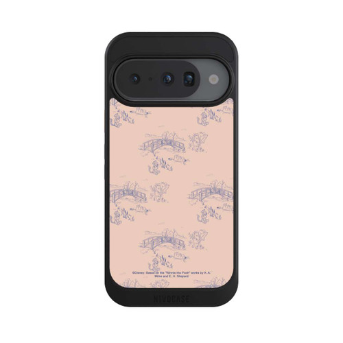 Google Pixel 10 NIVOcore Winnie Puuh Keramik Muster Brücke Pink