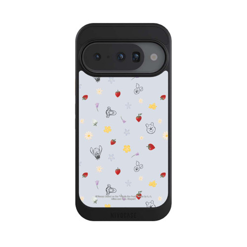 Google Pixel 10 NIVOcore Winnie the Pooh and Friends Strawberry Pattern Blue