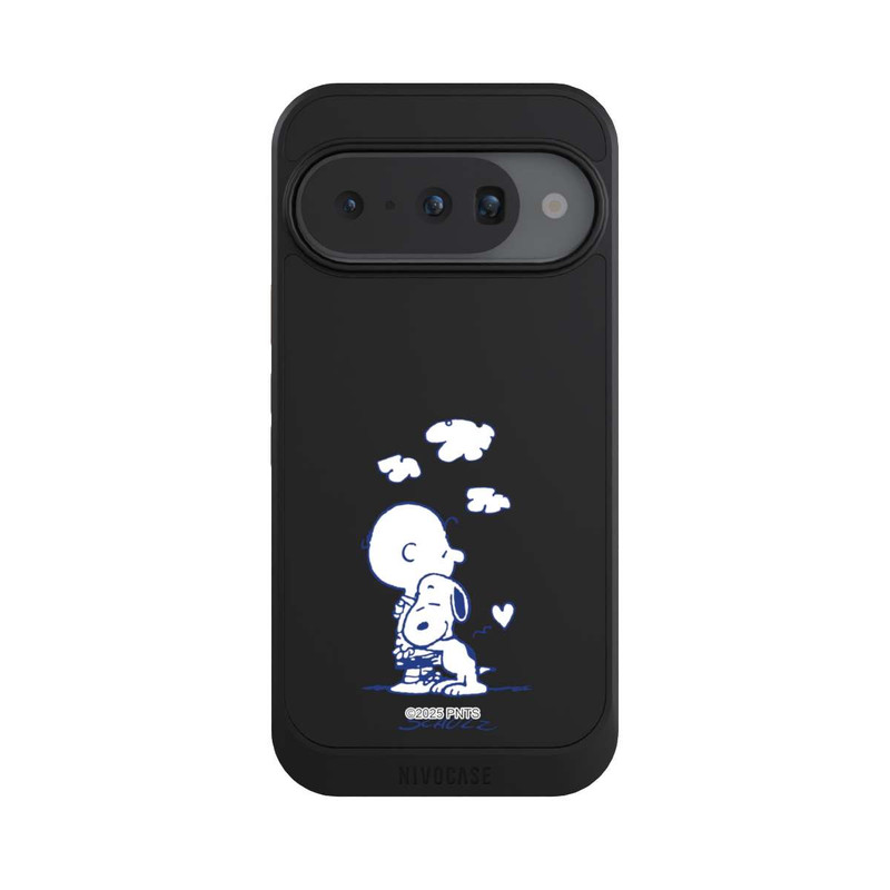 Pixel 10 NIVOcore Peanuts Charlie Brown Snoopy Hug Transparent