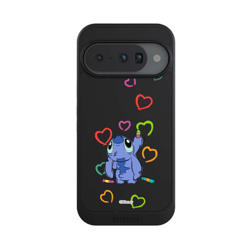 Google Pixel 10 NIVOcore Stitch Draws a Heart Transparent