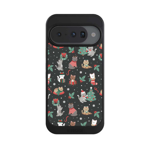 Google Pixel 10 NIVOcore Weihnachtliche Kätzchen