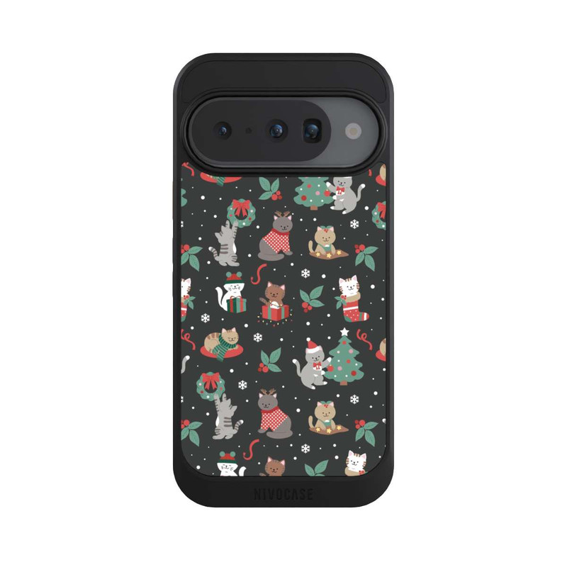 Pixel 10 NIVOcore Weihnachtliche Kätzchen