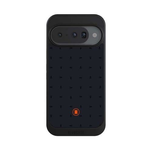Google Pixel 10 NIVOcore Nivocase Muster Dunkelgrau