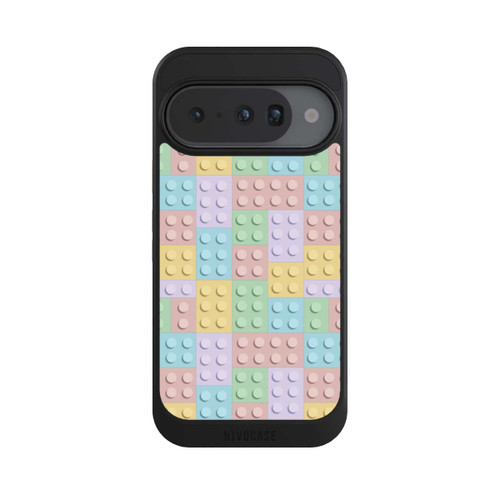 Google Pixel 10 NIVOcore Buntes Blockmuster