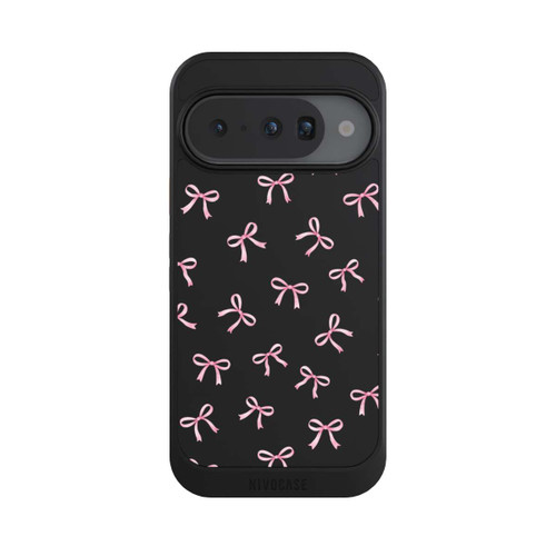 Google Pixel 10 NIVOcore Pink Bows transparent with AI