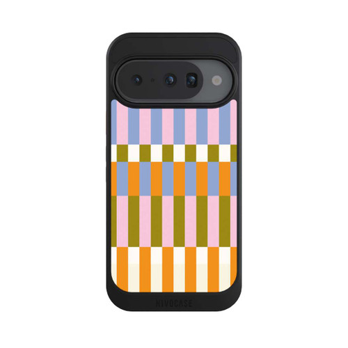 Google Pixel 10 NIVOcore Thème à Carreaux Colorés et Audacieux
