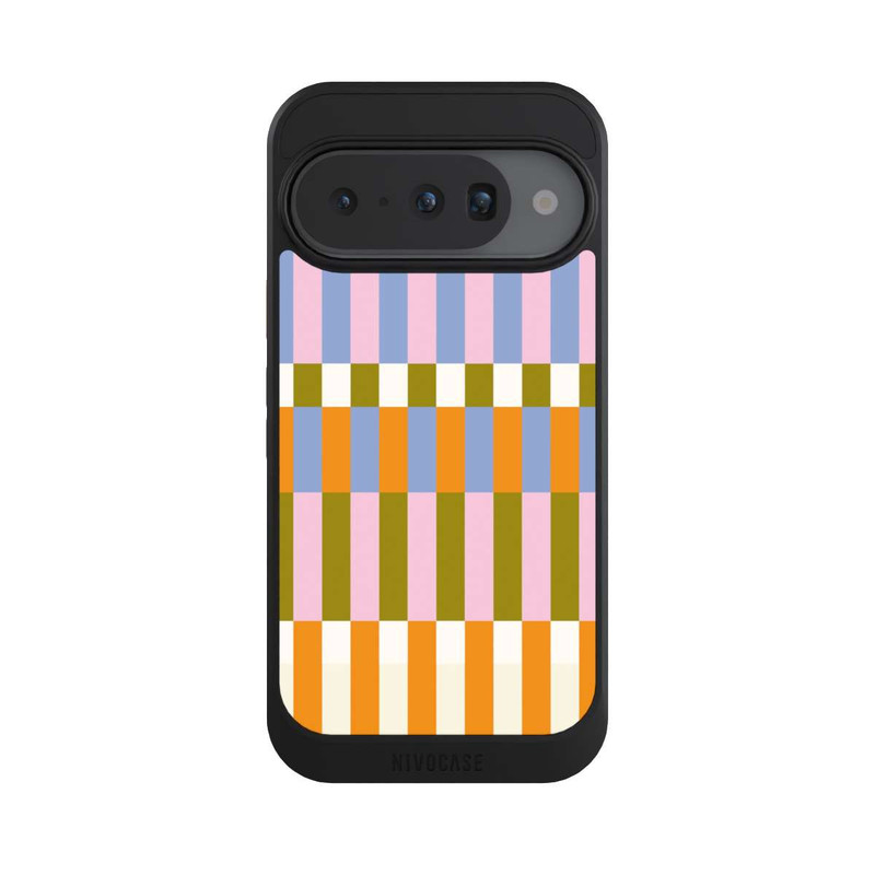Pixel 10 NIVOcore Thème à Carreaux Colorés et Audacieux