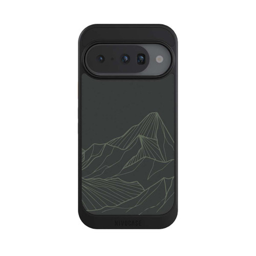 Google Pixel 10 NIVOcore Abstraktes Bergpanorama