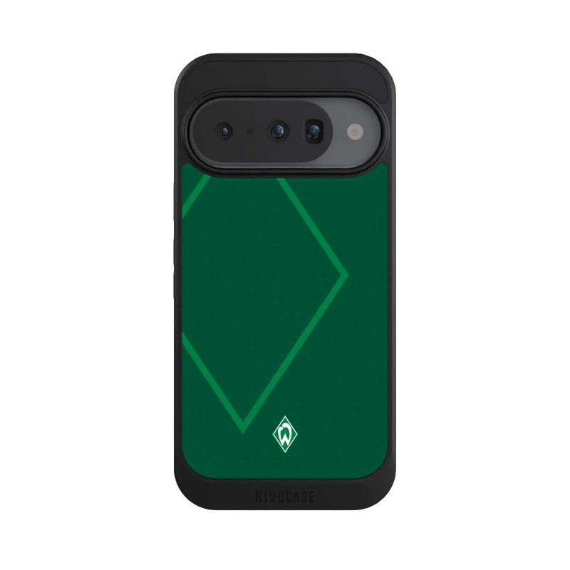 Pixel 10 NIVOcore Werder Grün Rautenelement