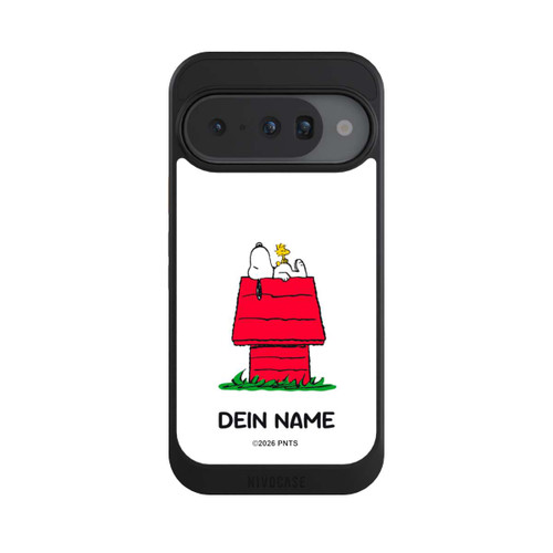 Google Pixel 10 NIVOcore Snoopy and Woodstock Classic Personalisierbar