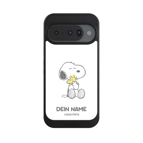 Google Pixel 10 NIVOcore Snoopy And Woodstock Cuddling Personalisierbar