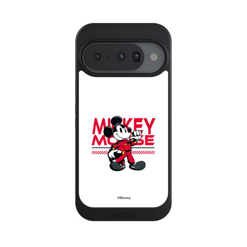 Google Pixel 10 NIVOcore Micky Maus Rennfahrer Weiß