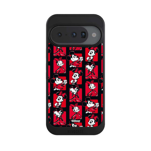 Google Pixel 10 NIVOcore Micky Maus Racing Muster Rot