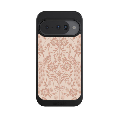 Google Pixel 10 NIVOcore Vintage Peacock Garden Arts and Crafts Floral