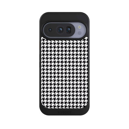Google Pixel 10 Pro NIVOcore Hahnentritt Schwarz Weiß