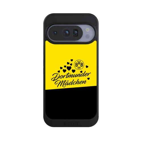 Google Pixel 10 Pro NIVOcore BVB Dortmunder Mädel Herzen