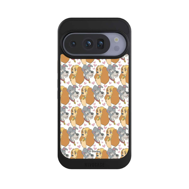 Pixel 10 Pro NIVOcore Susi und Strolch Muster Herzen