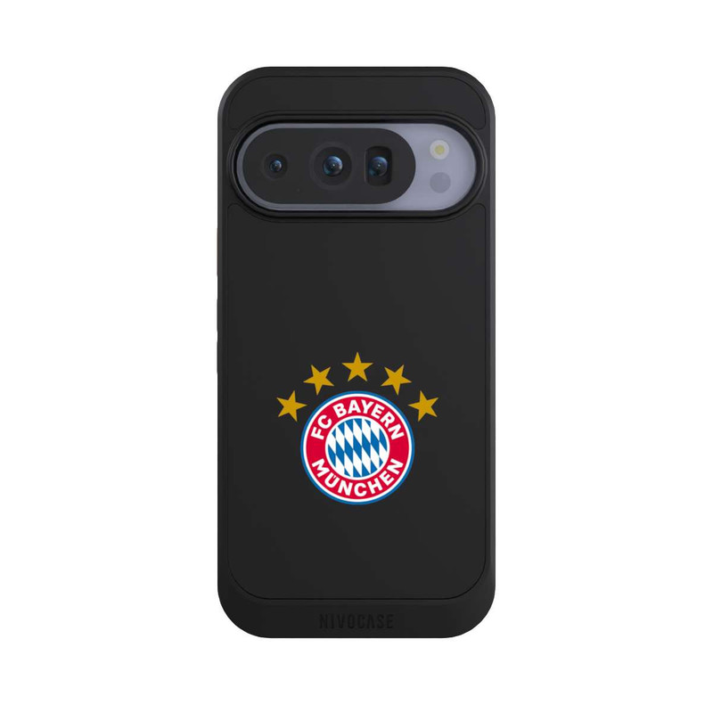 Pixel 10 Pro NIVOcore FCB Logo mit Sterne - ohne Hintergrund