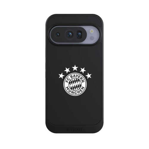 Google Pixel 10 Pro NIVOcore FCB Logo einfarbig mit Sternen - ohne Hintergrund