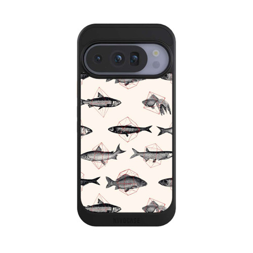 Google Pixel 10 Pro NIVOcore Fische in Geometrie