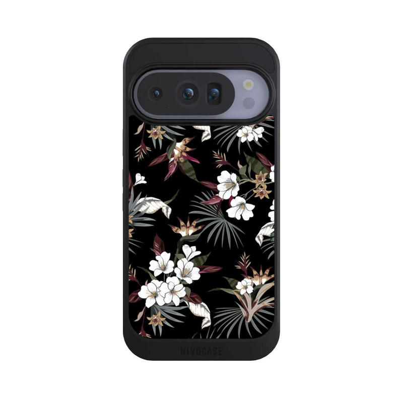Pixel 10 Pro NIVOcore Flowers Black