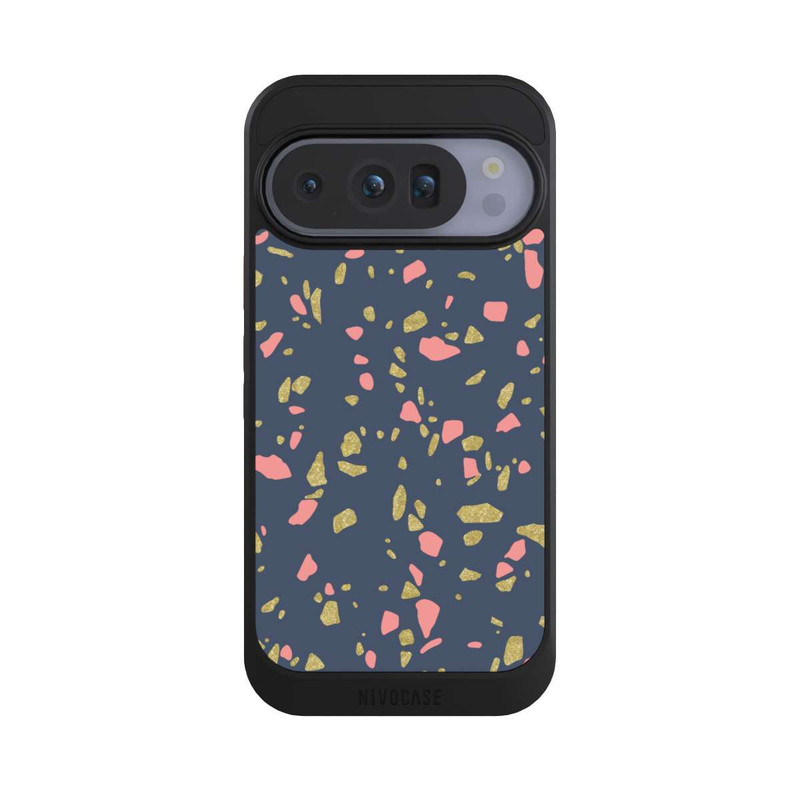Pixel 10 Pro NIVOcore Terazzo Gold-Optik