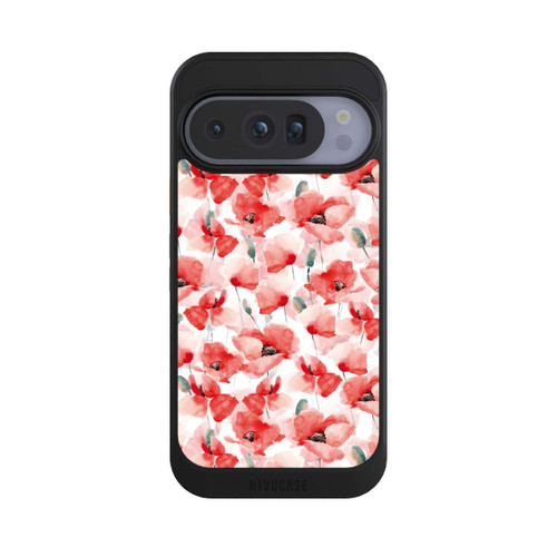 Google Pixel 10 Pro NIVOcore Mohnblumen Muster