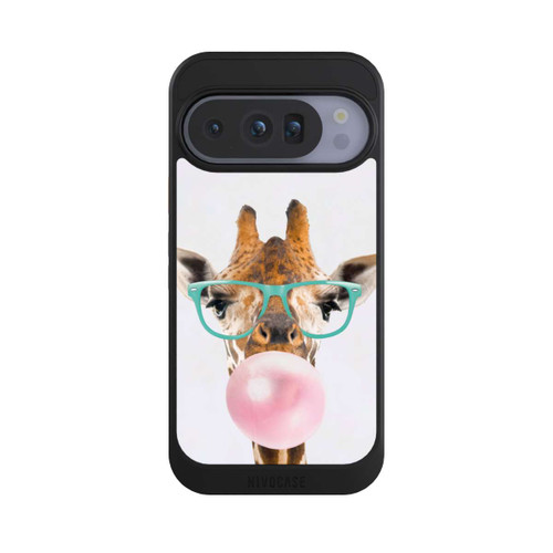 Google Pixel 10 Pro NIVOcore Giraffe mit Kaugummi
