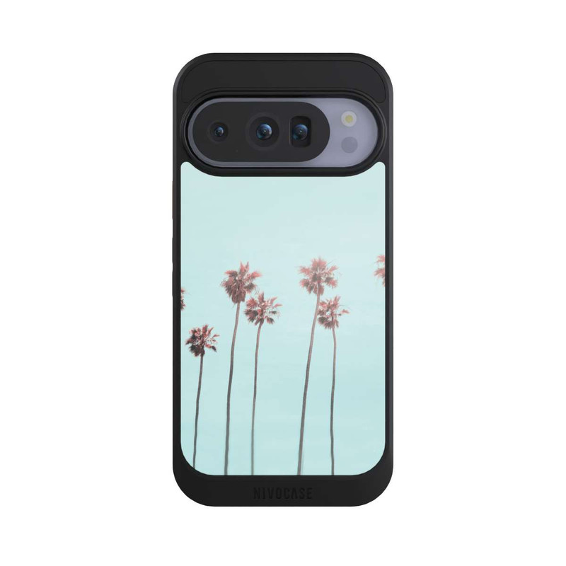 Pixel 10 Pro NIVOcore Hellrosa Strandpalme Paradies