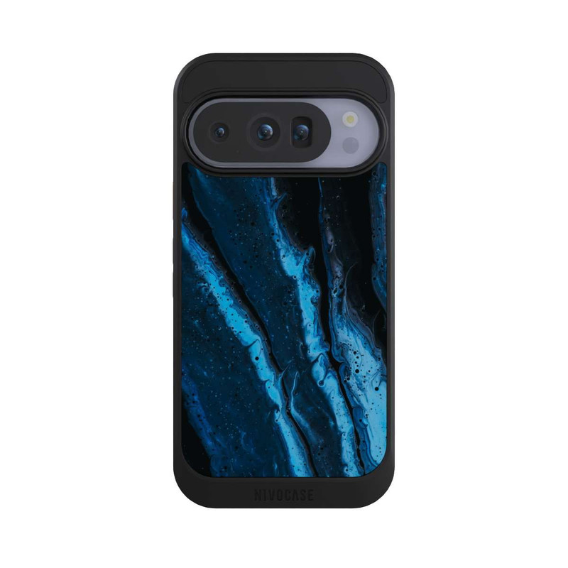 Pixel 10 Pro NIVOcore Blue oil texture