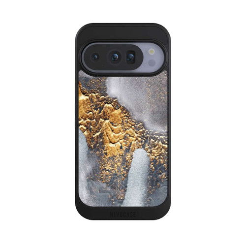 Google Pixel 10 Pro NIVOcore Beton-Gold-Glitzerlook