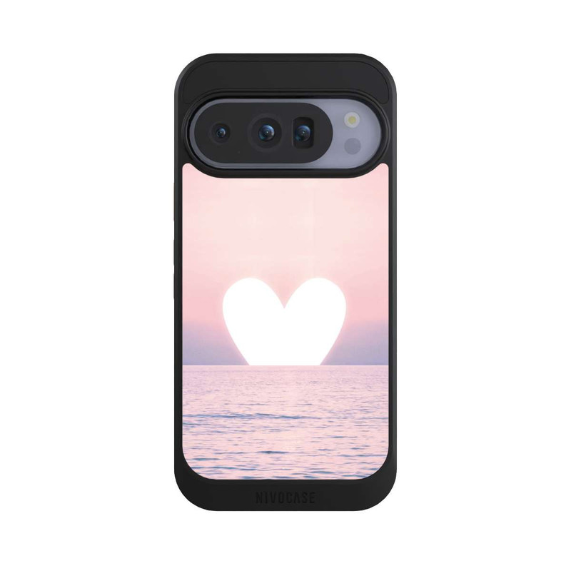 Pixel 10 Pro NIVOcore Herz-Sonnenuntergang