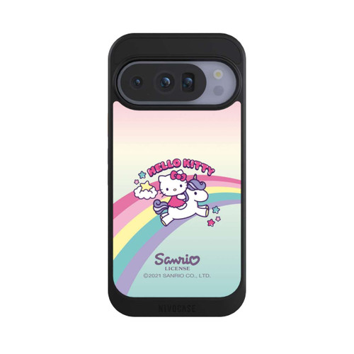 Google Pixel 10 Pro NIVOcore Hello Kitty Regenbogen 